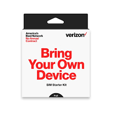 Verizon Byod Bring Your Own Device Sim Kit Black