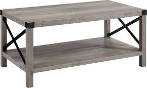 Shamblin Gray Cocktail Table Rooms To Go Furniture Table Coffee Tables For Sale