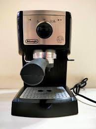 If include one of these kinds of cups of $5 coffee every day then however spending $25+ a number of. Delonghi Coffee Machine Semi Auto Ec165 B Kitchen Appliances On Carousell