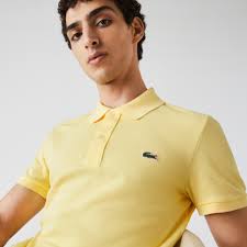 Camisa Polo Masculina Slim Fit Em Petit Piquet Lacoste