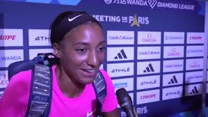 Heptathlete Nafissatou Thiam Clears 1.88m High Jump At Paris Diamond League