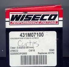 Pilotodyssey Com View Topic Wiseco Pistons Info About