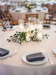 Budget table settings that look expensive, you'll learn how to put together all the cheap supplies that you bought. Wedding Centerpiece Ideas Google Search Cheap Wedding Centerpieces Cheap Wedding Decorations Greenery Wedding Centerpieces