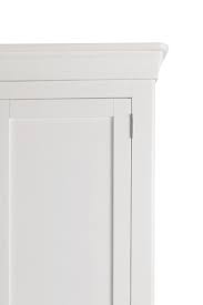 Emily quad wardrobe with 2 drawers painted ivory with oak tops. Toulouse White Painted 4 Door Quad Extra Large Wardrobe Free Delivery Top Furniture