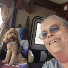 What material can be used to cover a stairwell in a class A RV?