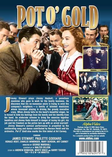 Amazon.com: Pot o' Gold : George Marshall, James Stewart, Paulette Goddard:  Movies & TV