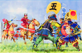 Expert analysis of its history, significance, major events, conquests, and how it ended, with dates and maps. Japanese Samurai General Ambushed By Takeda Cavalry During The Japanese Sengoku Warring States Period Japan History Sengoku Jidai Warring States Period