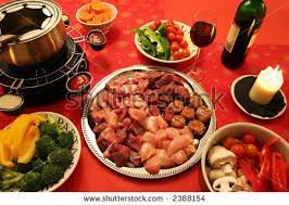 Meat Fondue Stock Photo 2388154 Shutterstock Fondue Recipes Fondue Recipes Meat Meat Fondue Recipe Melting Pot