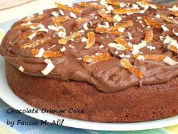 Go ahead, try some and see for yourself. Chocolate Orange Cake Fauzia S Kitchen Fun