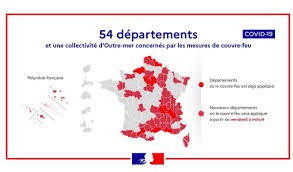 Ils ont annoncé la fin de l'obligation du port du masque en extérieur. 54 Departements En Couvre Feu Les Nouvelles Annonces De Jean Castex Ce 22 Octobre