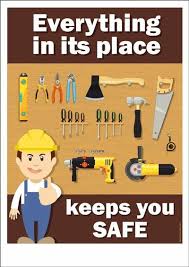 Fire safety will help keep you cool in a hot situation. Everything In Its Place Safety Slogans Health And Safety Poster Workplace Safety Slogans