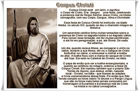 Mas você já parou para pensar qual é o verdadeiro significado dessa cerimônia e o que ela verdadeiramente comemora? Dia De Corpus Christi