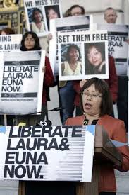 Résultat de recherche d'images pour "Euna Lee and Laura Ling"