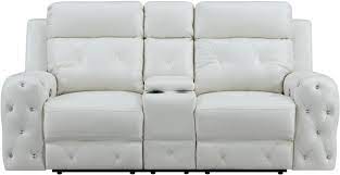 Maybe you would like to learn more about one of these? Global Furniture U8311 Power Console Reclining Loveseat In White