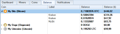 All bitcoin values are in satoshi i.e list all active addresses in a wallet. Wallet Balance Awesome Miner