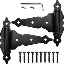 Just a short video on how to install a garden gate. Amazon Com Self Closing Wood Gate Hinges Wood Fence Hinge Gate Kit 8 T Gate Hinges Wood Gate Hardware One Pair Home Improvement