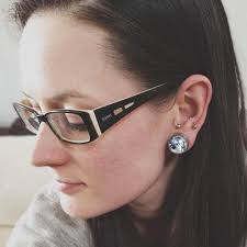 My Moon Custom Oorbellen Lever-Back Dangles of Post Studs Gunmetal Silver  Bronze U geeft de datum op, wij vinden de maan vanaf uw mijlpaal