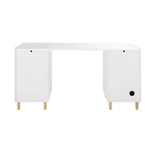 Des caissons de bureau solides mais esthétiques font partie des outils adéquats. Caisson Pour Bureau Modulable 3 Tiroirs Blanc Mika Maisons Du Monde