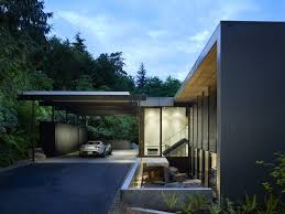 Modern Carport Design Ideas Exterior Modern With Roof Line Concrete Wall Concrete Wall Carport Designs Modern Carport Porch Architecture