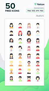 50 Gratis Vector Icons Of Avatars Designed By Vitaly Gorbachev Free Icon Packs Person Icons Free Icons Png