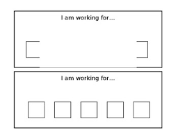 I Am Working For Chart Visual Worksheets Teaching