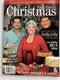 When i was a child, christmas didn't come to our house or grandmomma paul's house without one of these big, beautiful cakes on the counter. Paula Deen S 2006 Christmas Special Collector Issue 40 Festive Cakes Pies More Ebay