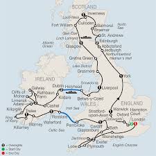 Itinerary The Best Of The British Isles 2020 British Isles Map Ireland Tours Best Of Scotland