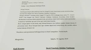 Contoh surat pengangkatan karyawan merupakan sebuah surat dari perusahaan atau instansi yang menjelaskan tentang pengangkatan karyawan yang sebelumnya berstatus karyawan magang atau karyawan kontrak berubah menjadi karyawan tetap. Petisi Penolakan Phk Sepihak Pemaksaan Surat Resign Karyawan Do It Change Org