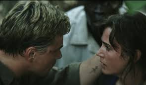 In Blood Diamond (2006), Leonardo DiCaprio's character, Danny Archer, has a  bow and arrow tattoo