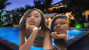 ・ desafio da piscina (fale qualquer coisa )💓💝 @youtube. Mikaela