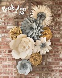 Maybe you would like to learn more about one of these? Large Paper Flower Wall Decor For Nursery Weddings Bridal Showers Baby Showers Office Bedroo Paper Flower Wall Decor Flower Wall Decor Large Paper Flowers