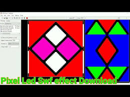 How To Pixel Led Effects Swf Files Download 1 Youtube