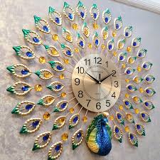 The perfect wall clock for an office, classroom, bedroom, bathroom and any room in your home. Peacock Wall Clock Modern Brief Pocket Watch Mute Personality Clock Quartz Clock Decoration Clock Clock Decoration Clock Wall Decorclock Modern Aliexpress