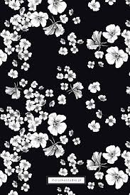 Maybe you would like to learn more about one of these? Floral Black And White Pattern Prints White Patterns Pattern