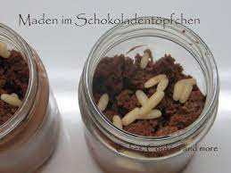 maden und wurmer im topfchen rezept fur susses schokoladentopfchen cakes cookies and more food sugar scrub cake