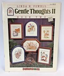 Dimensions Counted Cross Stitch Pattern Book Gentle Thoughts