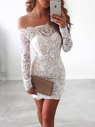 Shape Your Wardrobe Women S Fashion Online Boutiquefeel Long Sleeve Homecoming Dresses Cocktail Dress Lace Homecoming Dresses Short