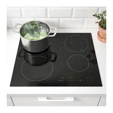 Matmassig Table De Cuisson Vitroceramique Noir Ikea Kindersicherung Kochfelder Keramik