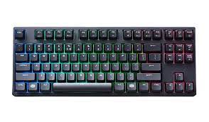 With the pro s you have a keyboard which apes the majority of tenkeyless designs, having cherry mx switches at the heart, a single colour led, and lacking the number pad to help keep the foot print down. Cooler Master Launches Masterkeys Pro S Masterkeys Pro M Rgb