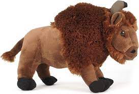 Amazon Com Billy The Bison 10 Inch Buffalo Stuffed Animal Plush By Tiger Tale Toys Toys Games