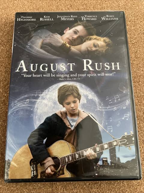 August Rush DVD Freddie Highmore Keri Russell Robin Williams Widescreen & FS