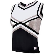 Metallic Shock Cheerleading Uniform Shell Top Youth Girls Sizes Size Null