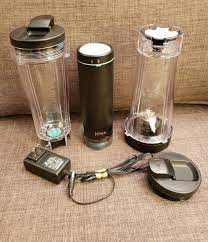 Nutri Ninja Accessories Includes Freshvac 2 24 Oz Single Serve Freshvac Cups With Spout Lids 1 Blender Blade A Nutri Ninja Ninja Kitchen Ninja Blender