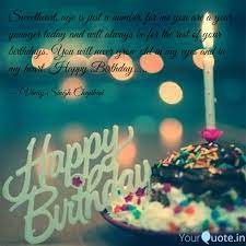Somehow we have given more meaning than we should, and so we let a number to control our life. Age Is Just A Number Quotes Birthday