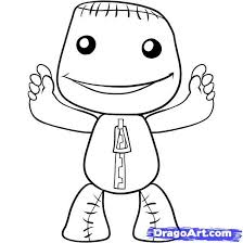 Sack Boy Drawing Google Search Planet Coloring Pages Little Big Planet Planet Colors