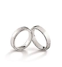Damiani D Side Wedding Ring Celebrates Love Two Concentric Circles In White Gold And Platinum Are Unite Wedding Ring Collections Wedding Rings Wedding Jewelry