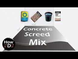 Concrete Screed Ratio Mix How To Calculate Volume Cement Aggregates Water Mix Youtube
