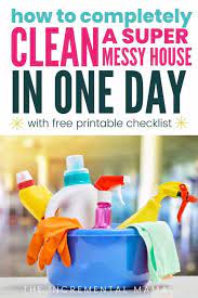How To Quickly Clean Your House When It's A Disgusting Mess