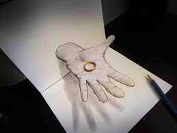 رسومات ثلاثية الأبعاد بقلم الرصاص التقدم للخطبة 3d pencil drawings illusion drawings 3d pencil art