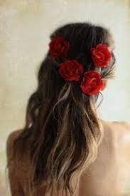 Flowers In Hair So Romantic Rose Hair Hair Accessories Flowers In Hair